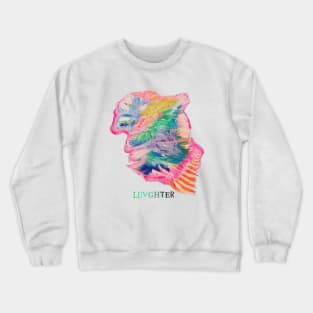 LUVGHTER - "Ocean Abstract" Crewneck Sweatshirt